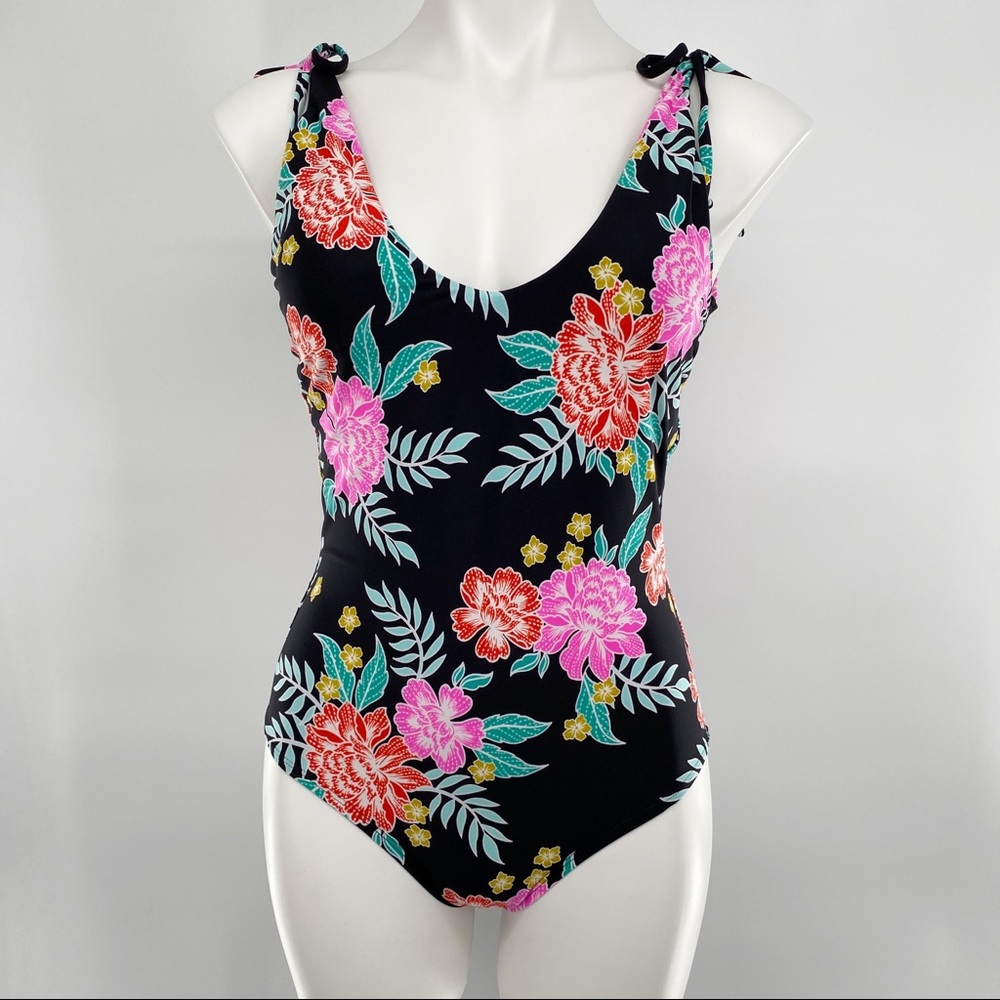 Sunn Lab Swim Floral One Piece Swimsuit M